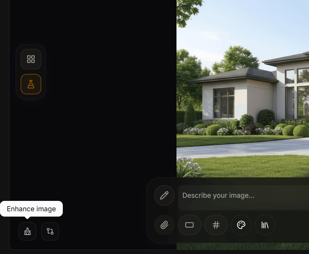 Enhance feature illustration
